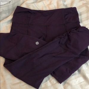 Lululemon cropped leggings
